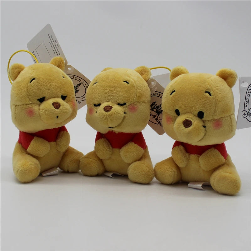 Disney 10cm winnie the pooh Vintage Disney Winnie the Pooh Plush Charm Pendant toys
