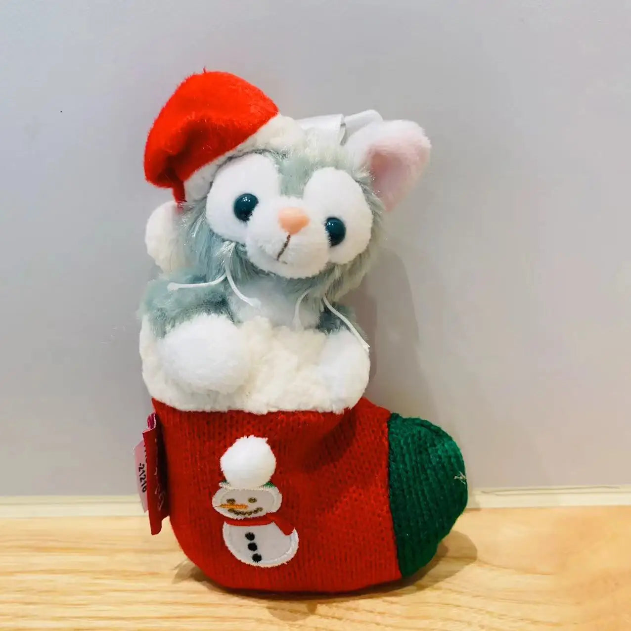 Disney Stellalou Duff Anime Figure Plush Keychain and Bag Pandent Stuffed Animals Rabbit and Bear Peluche Bag Decorations