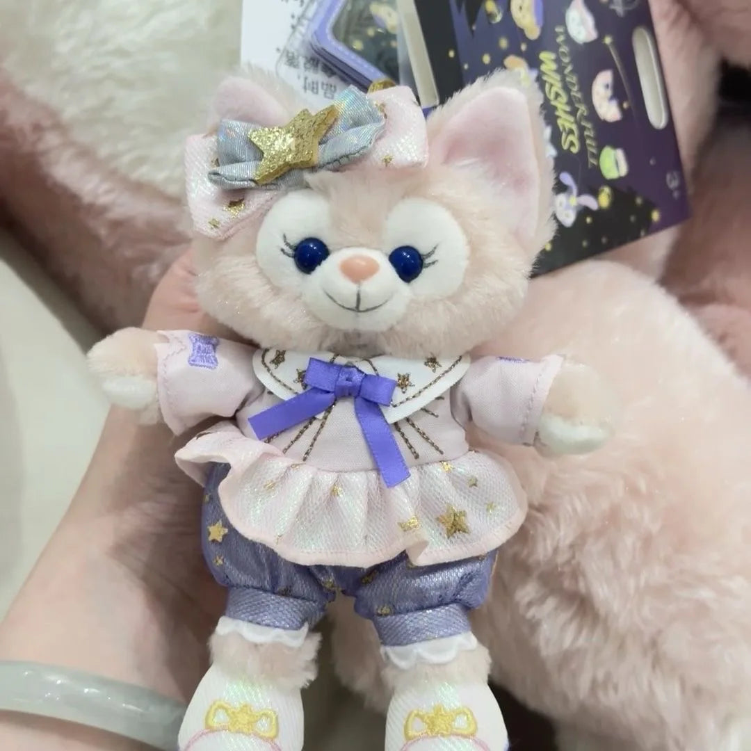 Disney Plush Toys Doll Keyring Keychain Stellalou Shelliemay Linabell Kawaii Bag Pendant Lovely Girl Heart Cute Gifts Hot