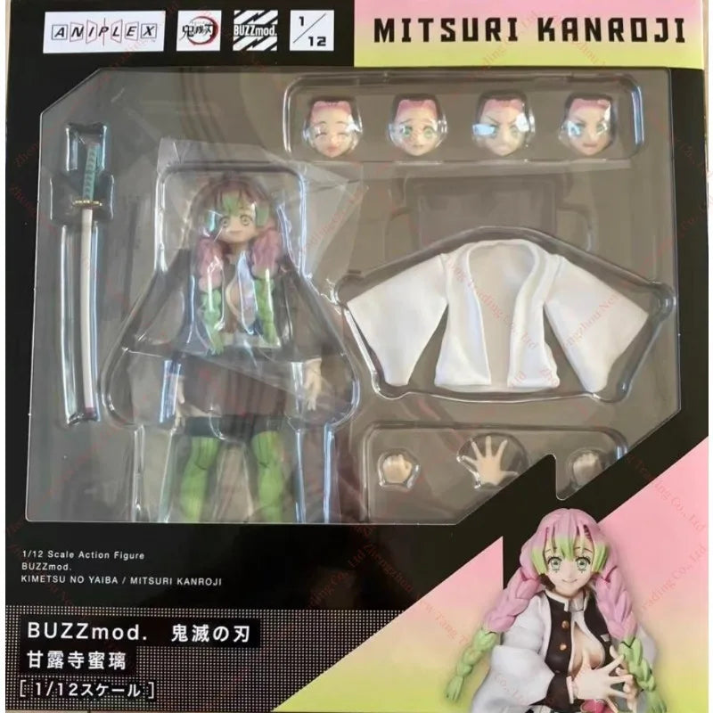 Original Aniplex BuzzMod Mitsuri Kanroji In Stock 16cm Anime Action Collection Figures Model Toys
