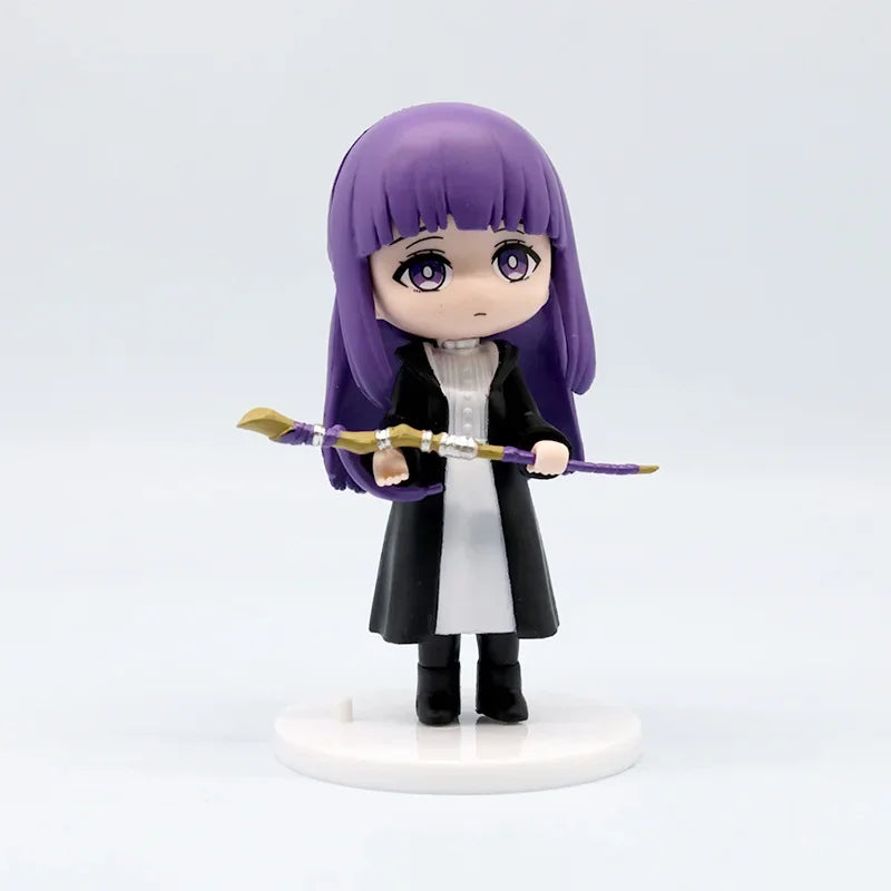 Bandai Frieren: Beyond Journey's End 10cm Anime Figures Frieren Himmel Action Figure Boys Gift Collection Model Doll Toys