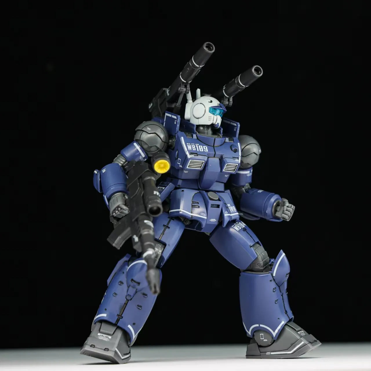 NEW HG 1/144 GAOKE RX-77-02 GTO Guncannon White Color Assembly Model Kit Action Figures Plastic Model Kits Toy Custom Gift