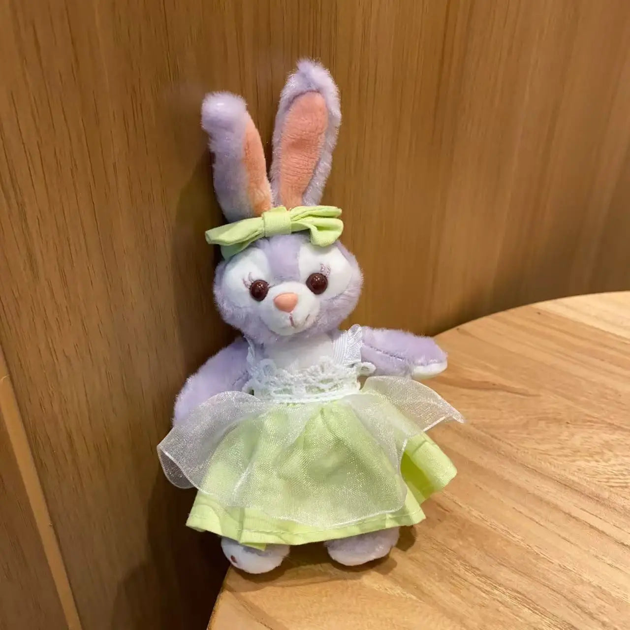 Disney Stellalou Duff Anime Figure Plush Keychain and Bag Pandent Stuffed Animals Rabbit and Bear Peluche Bag Decorations