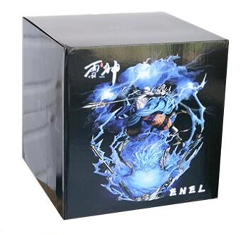 35cm Anime ONE PIECE NEO-DX God Enel Battle Ver. GK PVC Action Figure Statue Collection Game Model Kids Toys Doll Gifts