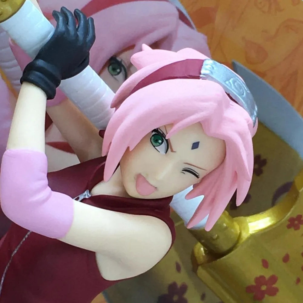 NARUTO Edition Anime Naruto Shippuden Haruno Sakura Action Figures Toys PVC Model Collection Figurine Desktop Ornaments Gifts