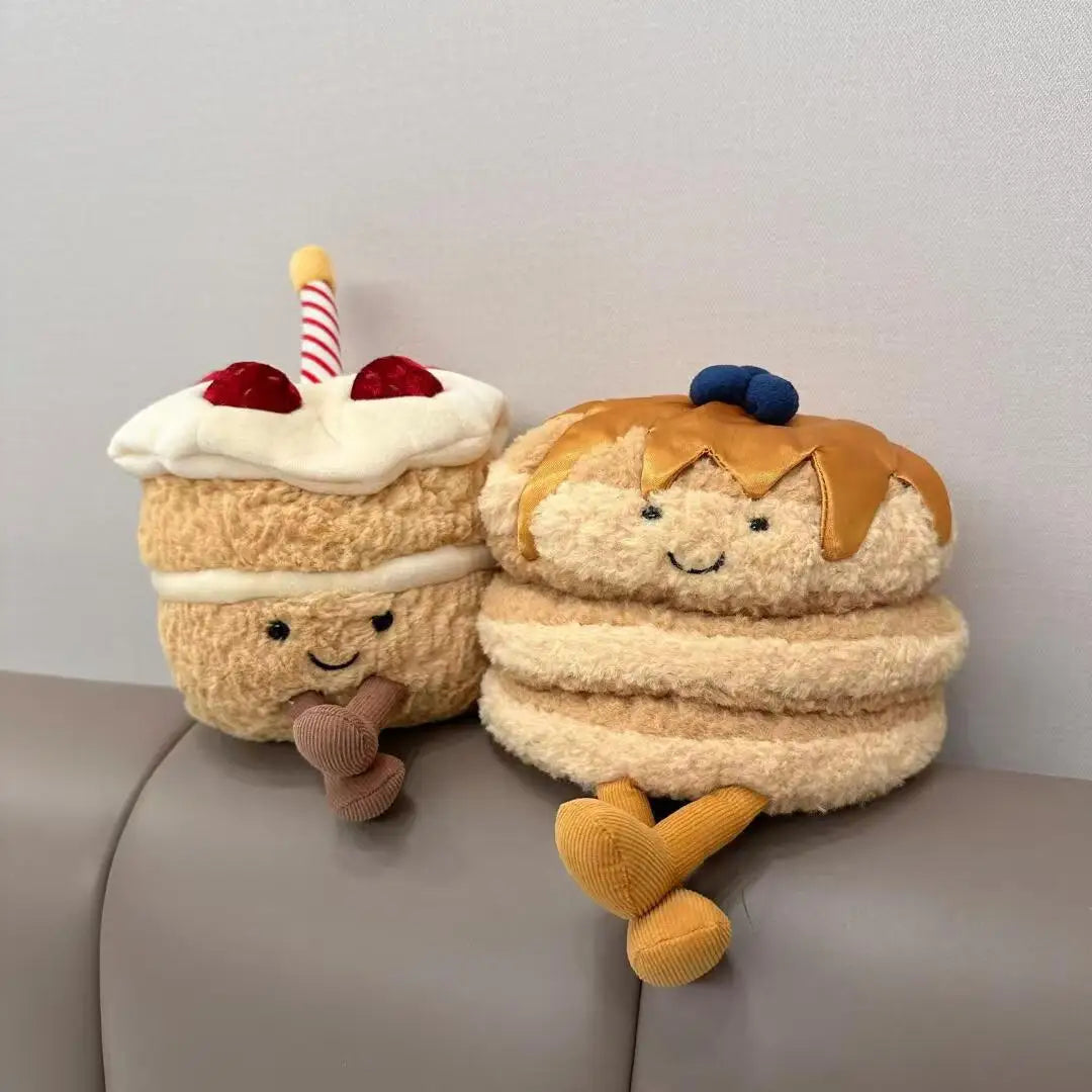 Original Jelly Cat 13cm New York Restaurant Muffin Doll Cat And Dog Play Interactive Companion Toy Girl Pet Christmas Gift