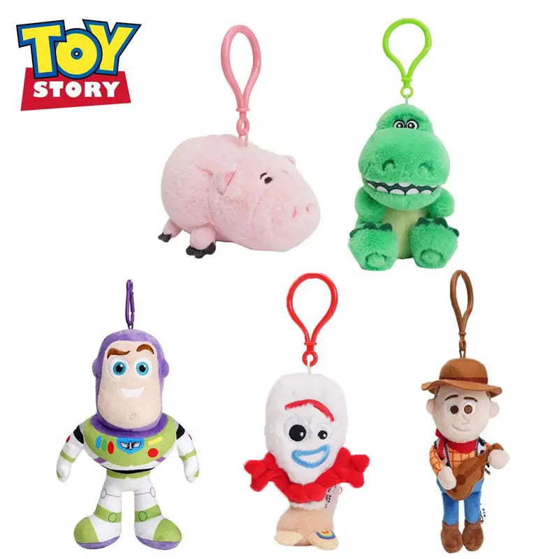 Disney Buzz Lightyear Plush Toys Fantasy Toy Story Pendant Bag Accessories Keychain Bag Car Pendant Valentine's Day Gift