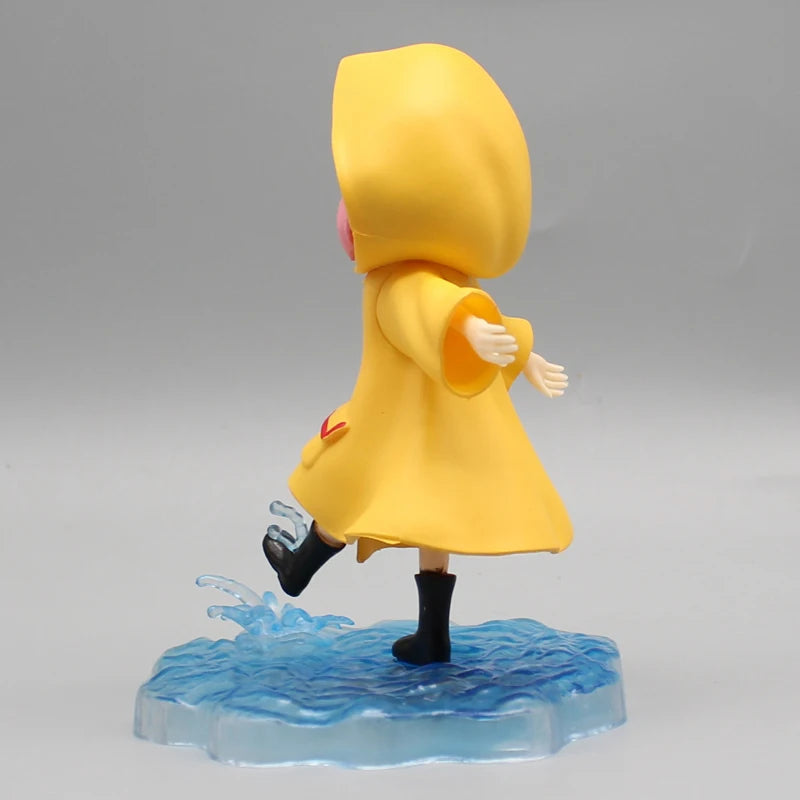 12.5CM Anime Spy × Family Anya Forger Action Figure Raincoat Version PVC Model Toy Statue Collection Christmas Gift For Children