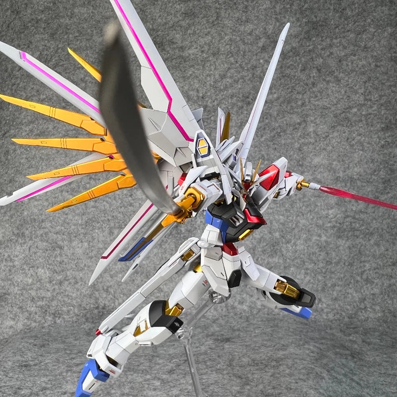 GAOGAO HG 1/144 Assembly Model Kit Infinite Justice Type 2 FREEDOM  Collection Robot Action Figures Plastic Model Toy Gifts