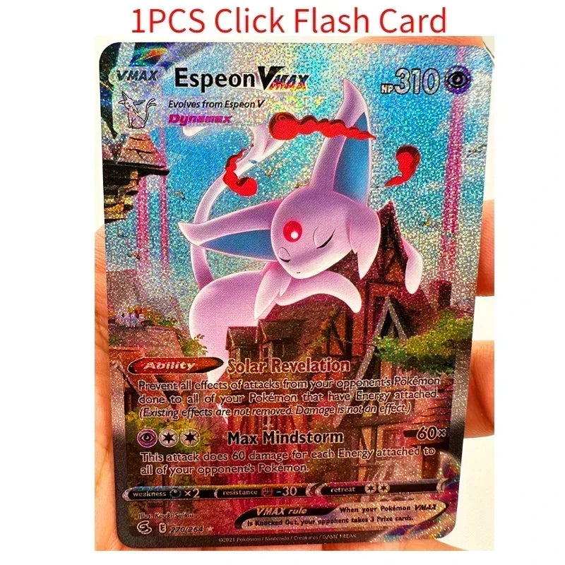 PTCG Pokemon Vmax Charizard Rayquaza Umbreon Toys Hobbies Hobby Collectibles Game Collection Anime Cards