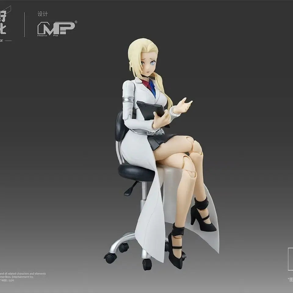 in stock of Soul Lady Little Ugly Girl Harley Quinn DC Little Ugly Girl 1/10 assembled movable model with dual element body
