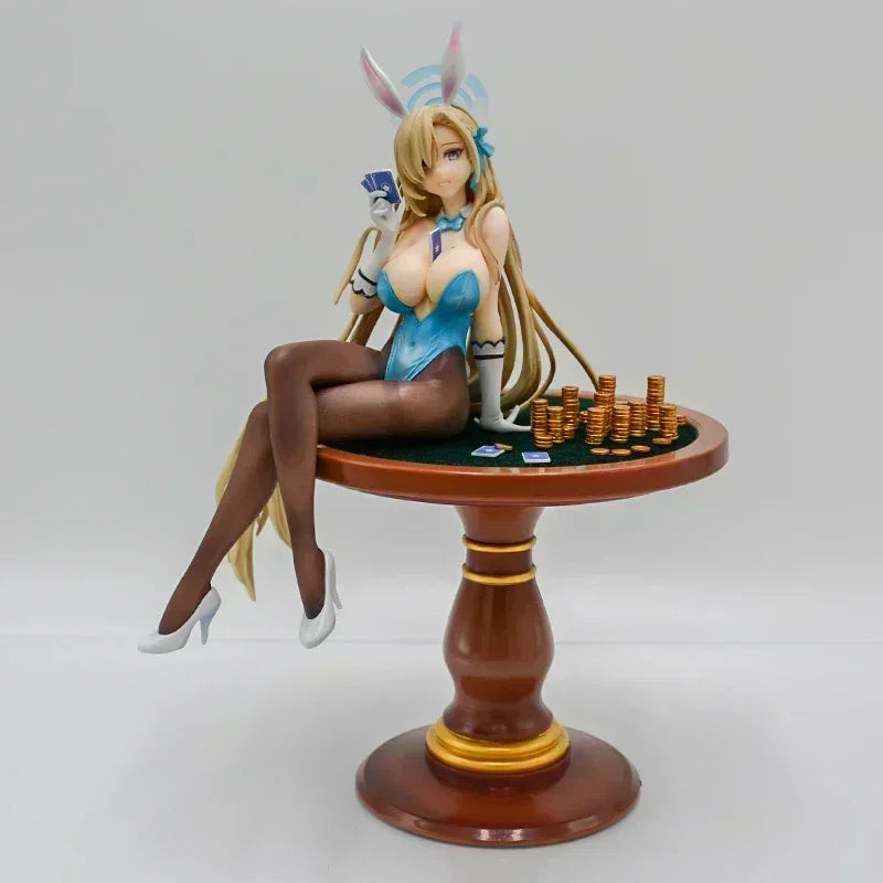 19cm Blue Archive Tendou Arisu Anime Girl Figure Aris/Alice Action Figure Ichinose Asuna Bunny Figurine Sexy Model Doll Toy Gift