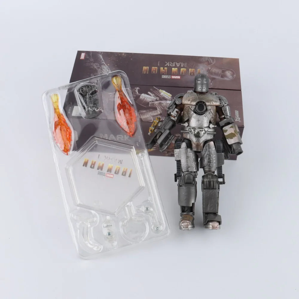 ZD Toys Iron Man Action Figure Iron Patriot MK1-7 MK17 MK33 MK85 MK30 War Machine Legends Avengers Tony Stark Collect Toy Gift