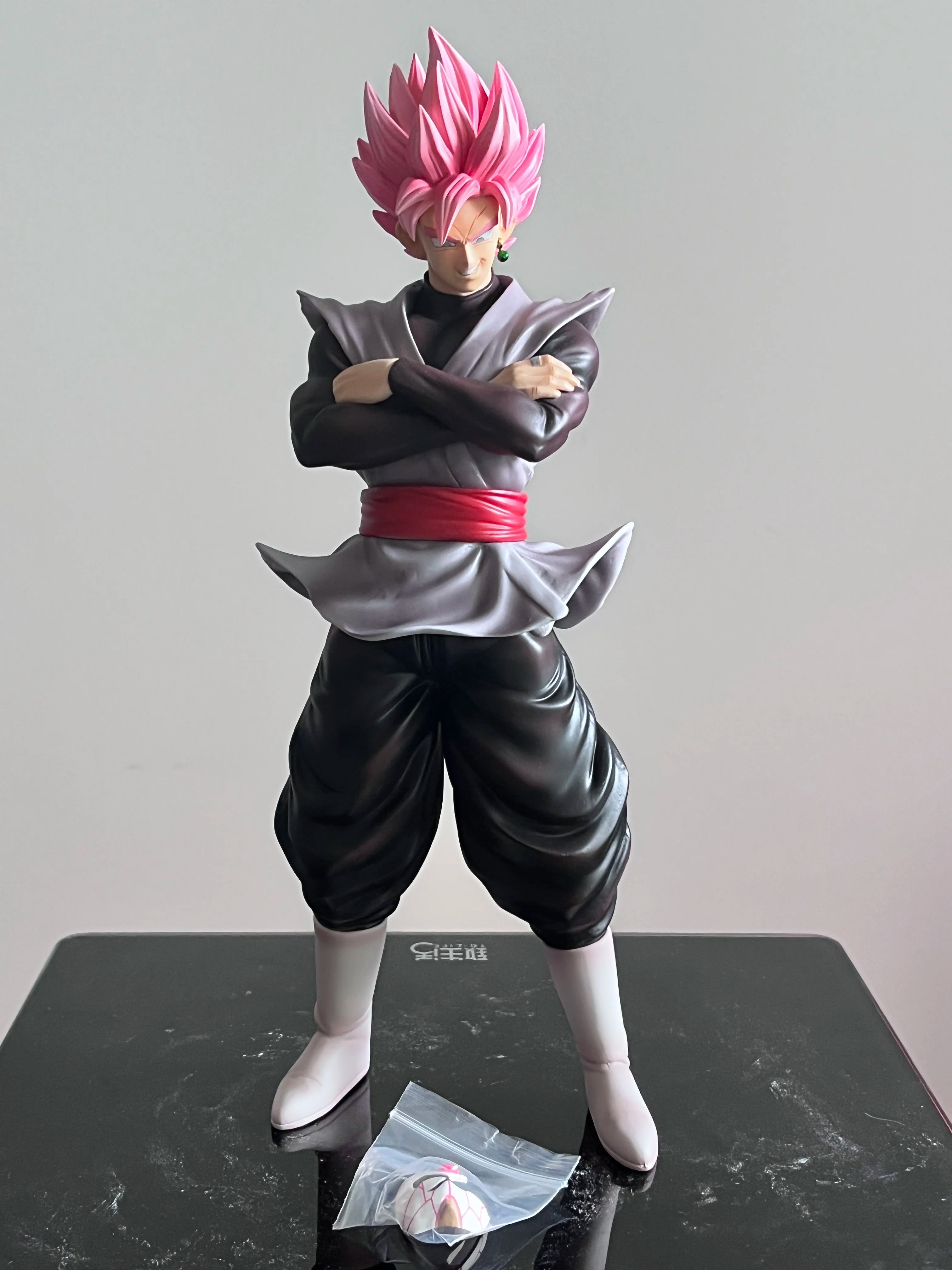 Dragon Ball Z Doll 27cm Super Saiyan Goku Black Zamasu Mask Action Figure PVC Model Statue Collection Decoration Toy Gift