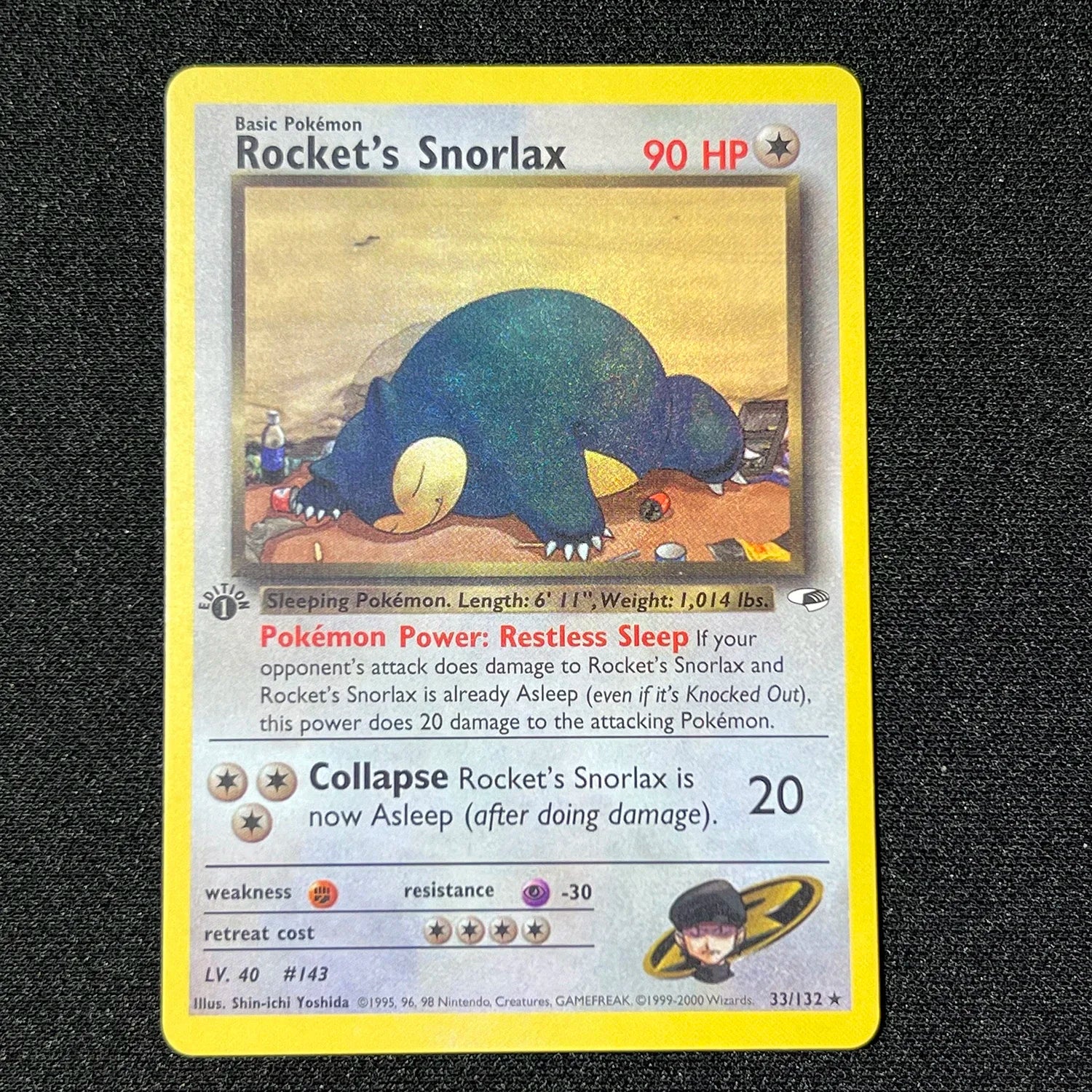 PKM Cards 1996 Years 1st Gym Set English Cards PTCG Charizard Blastoise Venusaur Game Anime Collection Cards Gift Toy Proxy Card