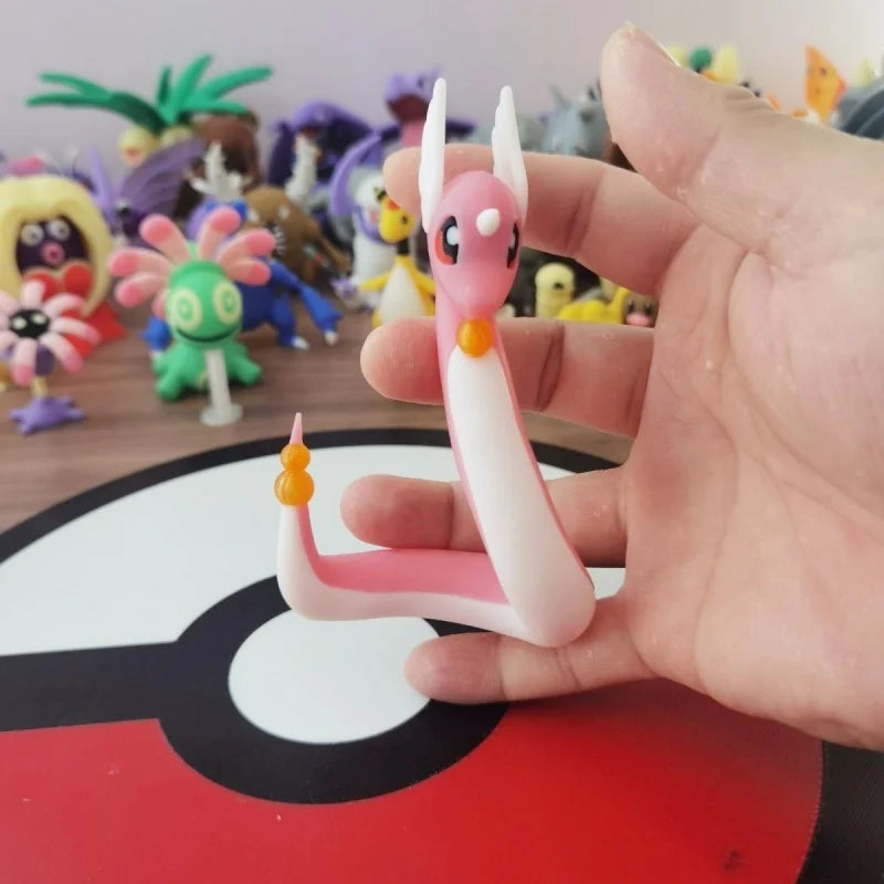 Pokemon Collect Multiple Figures Proportion World 1:20 Diy 3d Printing Kawaii Cartoon Character Model Kid Xmas Gifts Toy