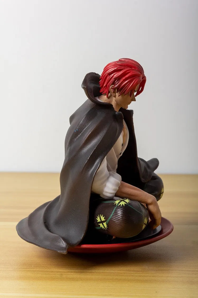 17cm One Piece Shanks Anime Figures Film Red Yonko Red Hair Shanks Action Figure PVC Statue Figurine Model Decoration Doll Toys