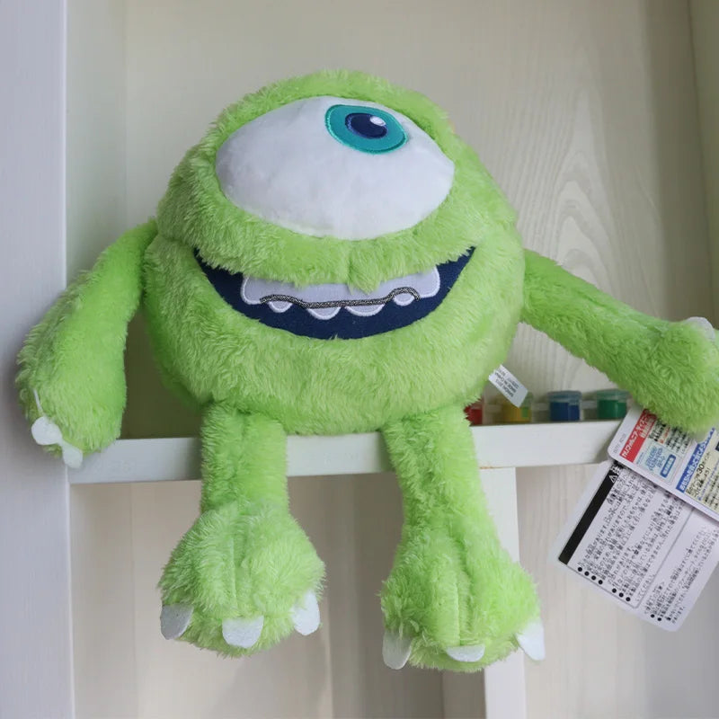 Kawaii Disney Monsters University Stuffed Toys Set Movies And Tv James P Sullivan Mike Mr.Q Cute Anime Stuff Gift For Girlfriend