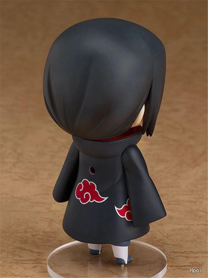 Cute Anime Akatsuki Uchiha Itachi 820 PVC Action Figure Statue Collection Model Kids Toys Doll Gifts 10cm