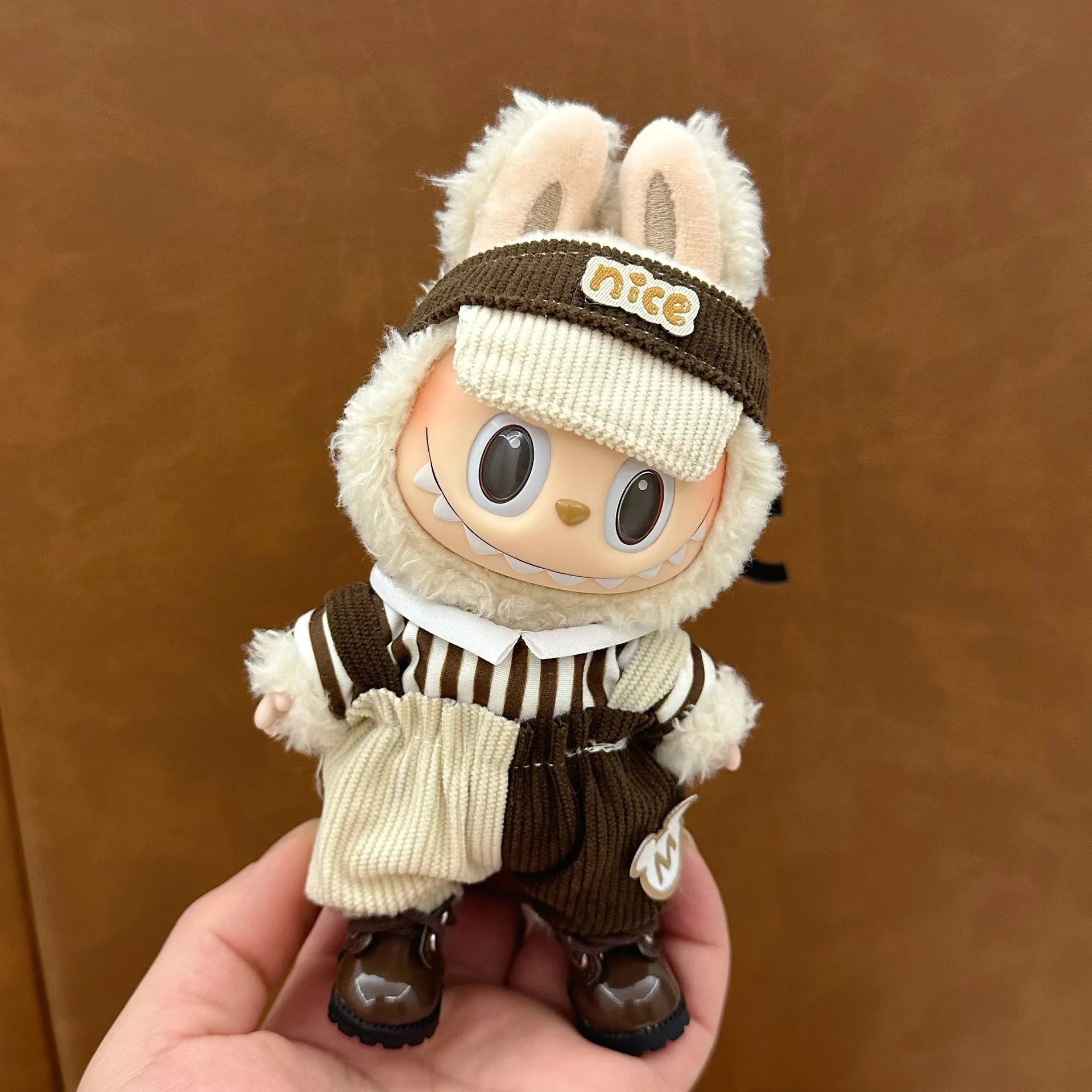 Labubu Baby Clothes 17cm Labubu Cloth Clothes Blind Box No Doll Skirt Set Cute Dress Changing Toys Cross border Wholesale