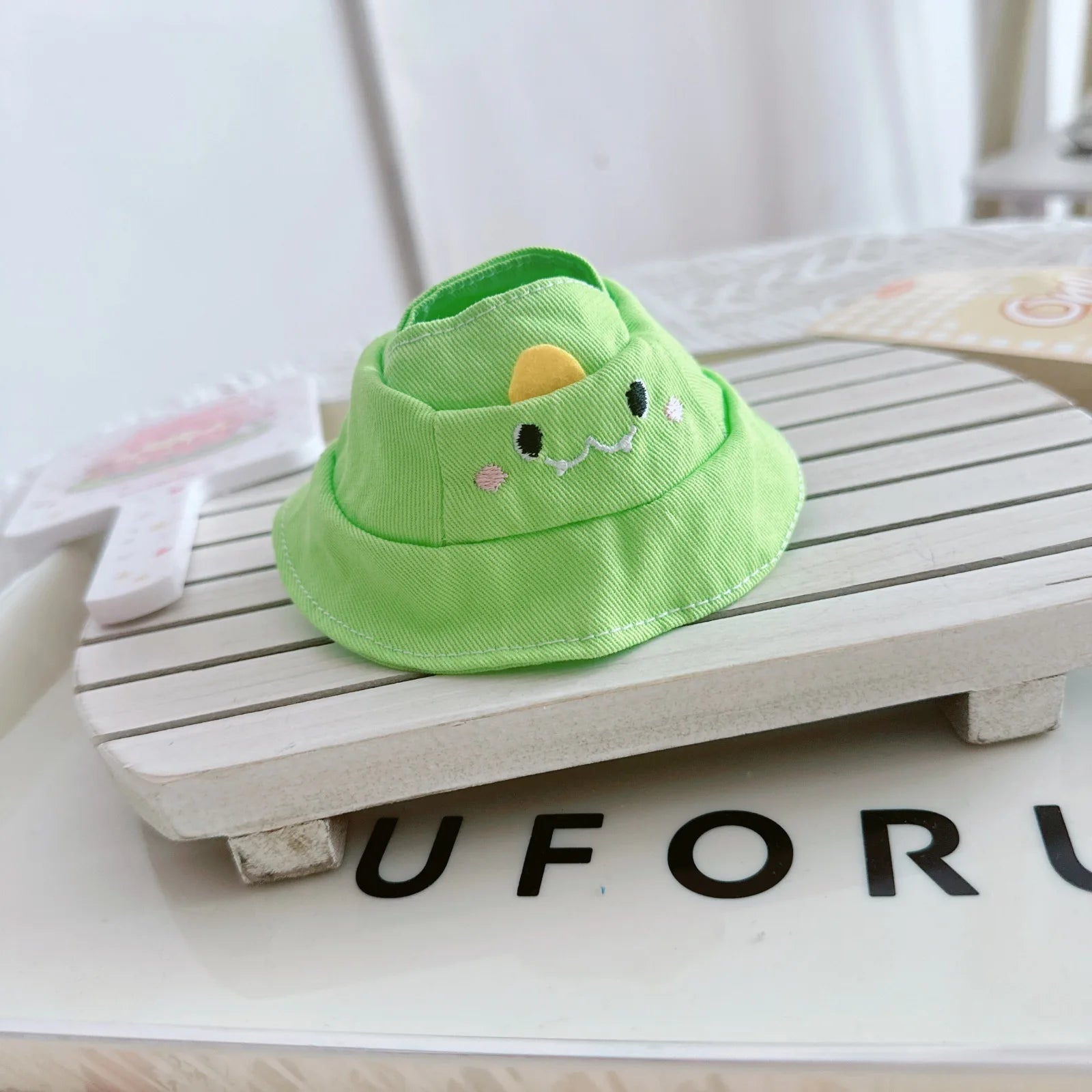 15/17cm Mini Plush Doll'S Clothes Labubu I II Idol Dolls Sitting Party Cute Hat Bib Pants Clothing Accessories Doll not Included