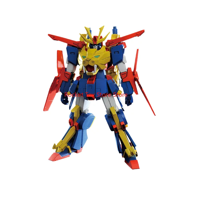 Anime Collectible GUNDAM Model HGBF GUNDAM TRYON 3 Action Figure Assembly Toys for Kids