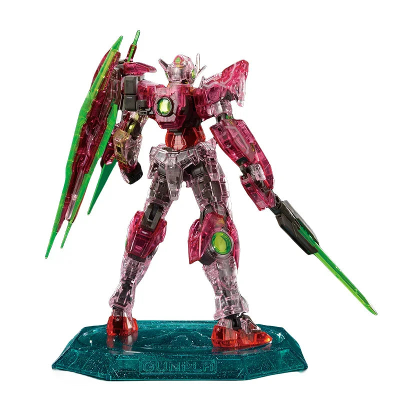 Spot Direct Bandai Original Anime Collectible GUNDAM Model THE GUNDAM BASE LIMITED 00QANT FULL SABER Action Figure Toys For Kids
