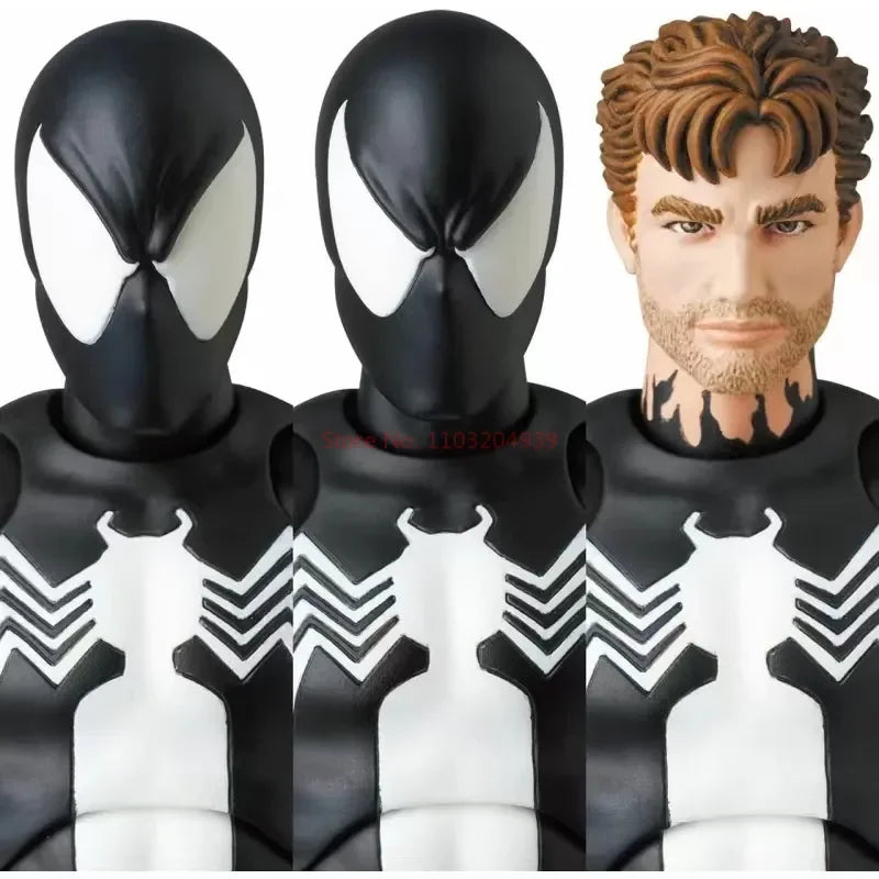 Ct 1/12 Anime The Amazing Spider-man Mafex 147 S.h.figuarts Spider Man Venom Symbiotic Action Figure 6