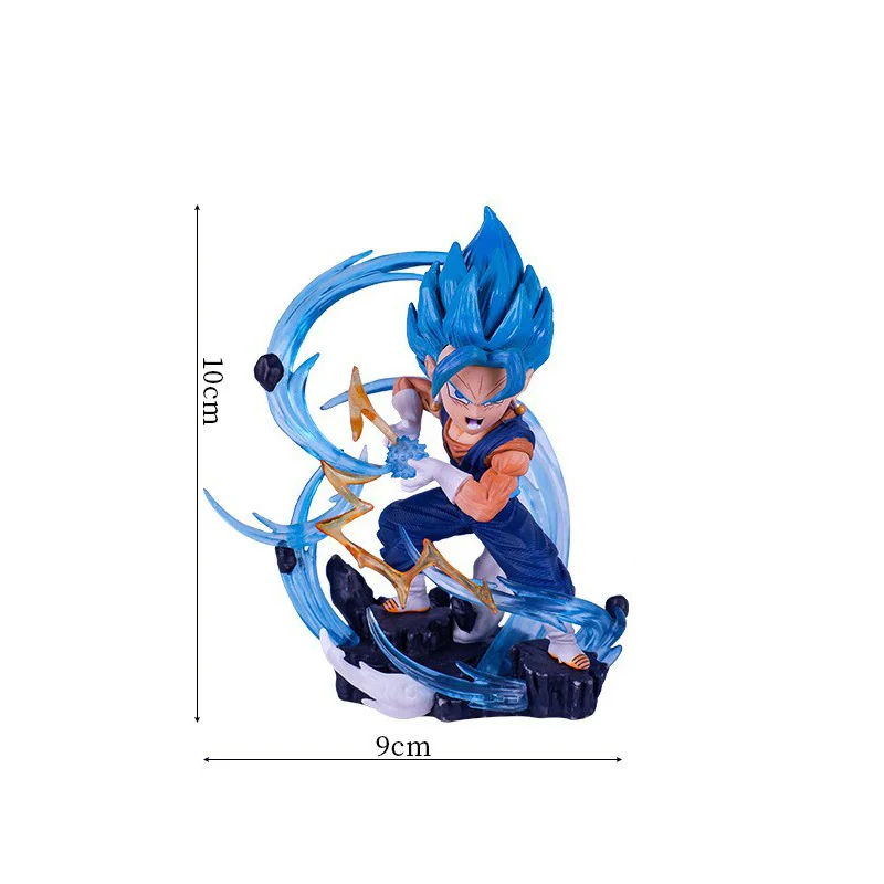 Q Version Dragon Ball Z Vegeta Figure Vegetto Figurine 11CM PVC Action Figures Collection Model Toys