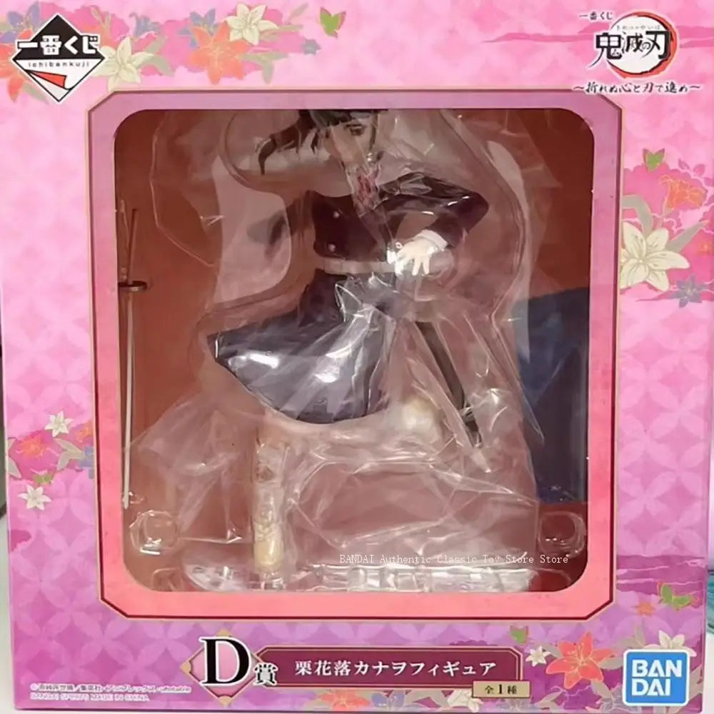 In Stock Original Bandai  Ichibankuji Demon Slayer Move Forward with An Unyielding Heart and Sword Tsuyuri Kanao Figure Anime
