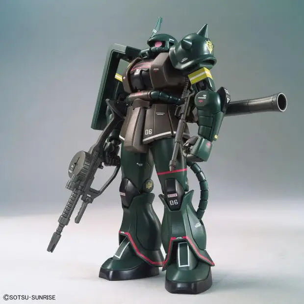 Bandai HG MS-06 ZAKU II GUNDAM Anime Action Figure Assembly Model Toy Gift Children Boy