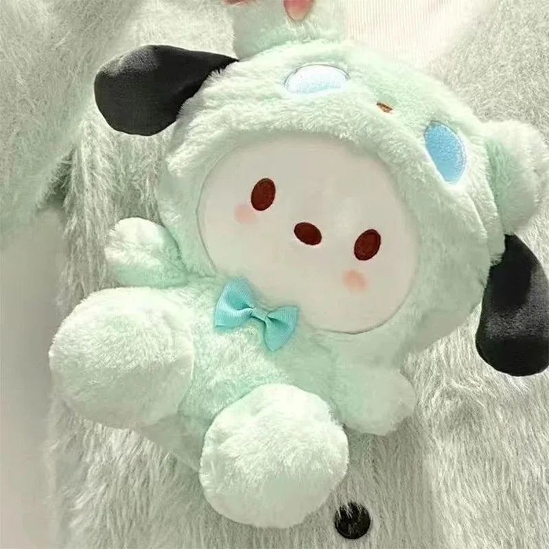 Sanrio 25Cm Anime Sanriod Toys Kawaii Kuromi Mymelody Cinnamorol Plush Soft Stuffed Animals Doll Plushie Pillow Xmas Gift Decor