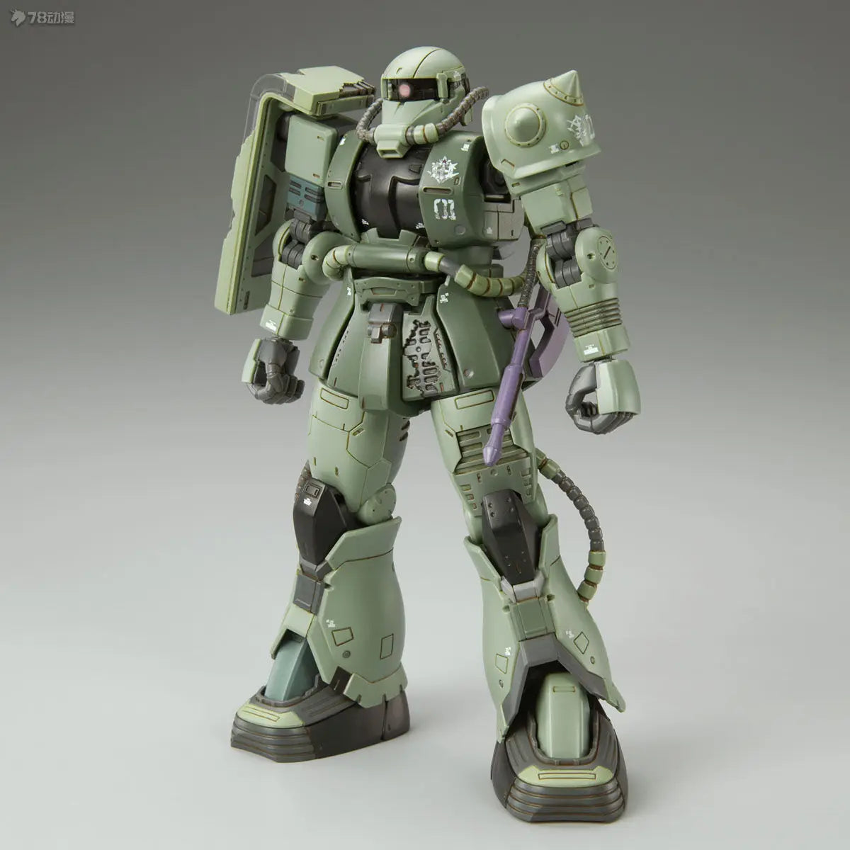 Weimei Wm Hg 1/144 Cucuruz Doans Zaku Ms-06f Battle Damaged Assembly Model Kit Action Figure Plastic Model Custom Toys Gifts