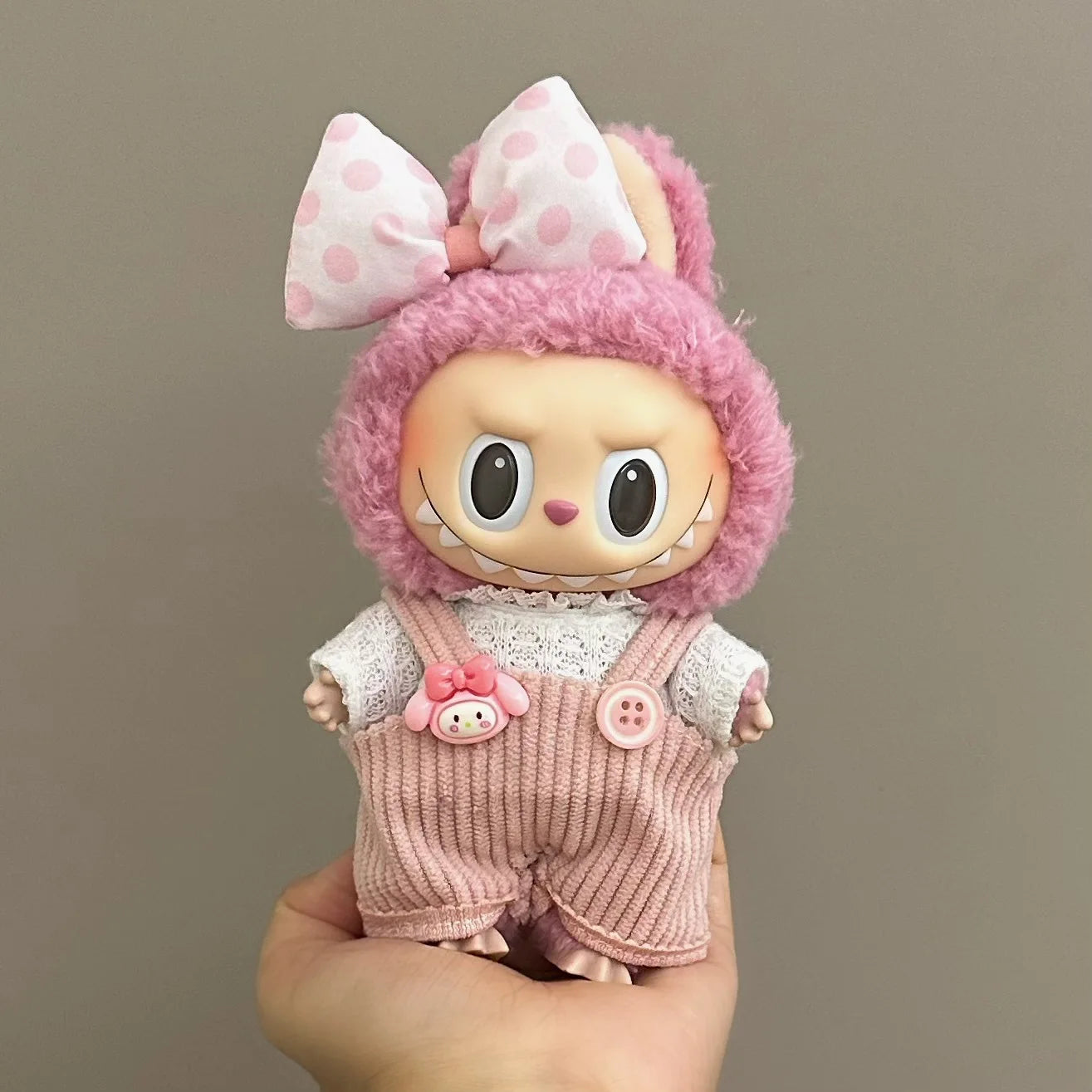 Labubu Baby Clothes 17cm Labubu Cloth Clothes Blind Box No Doll Skirt Set Cute Dress Changing Toys Cross border Wholesale