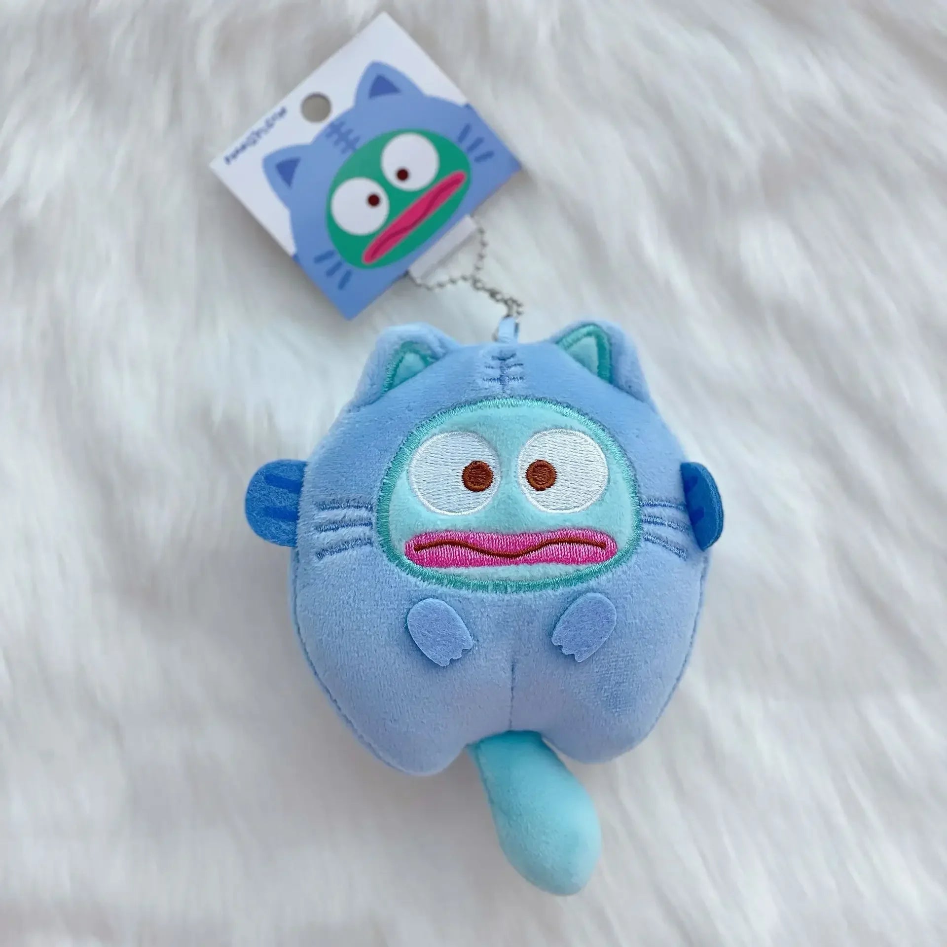 Sanrio Kuromi Cinnamoroll Melody Plush Toy Doll Anime Kawaii Doll Pendant Collection Children's Birthday Festival Gift