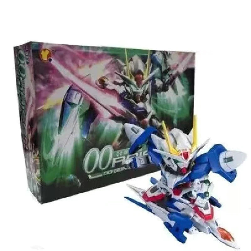 SD GUNDAM Animation Game Peripheral Toys SD UNICORN BANSHEE WING Assembly Toy Anime Figures Action Movable Model Collection