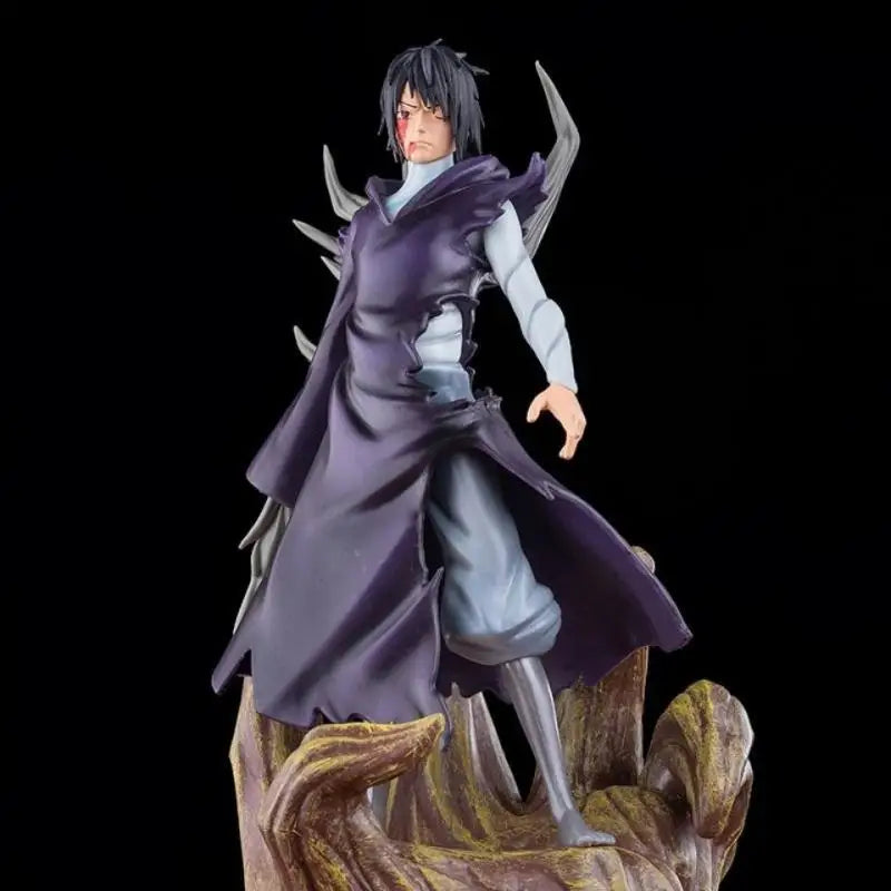 26Cm Naruto Anime Figure Uchiha Obito White Zetsu Form Standing Posture Pvc Action Figures Model Desktop Ornament Collectibles