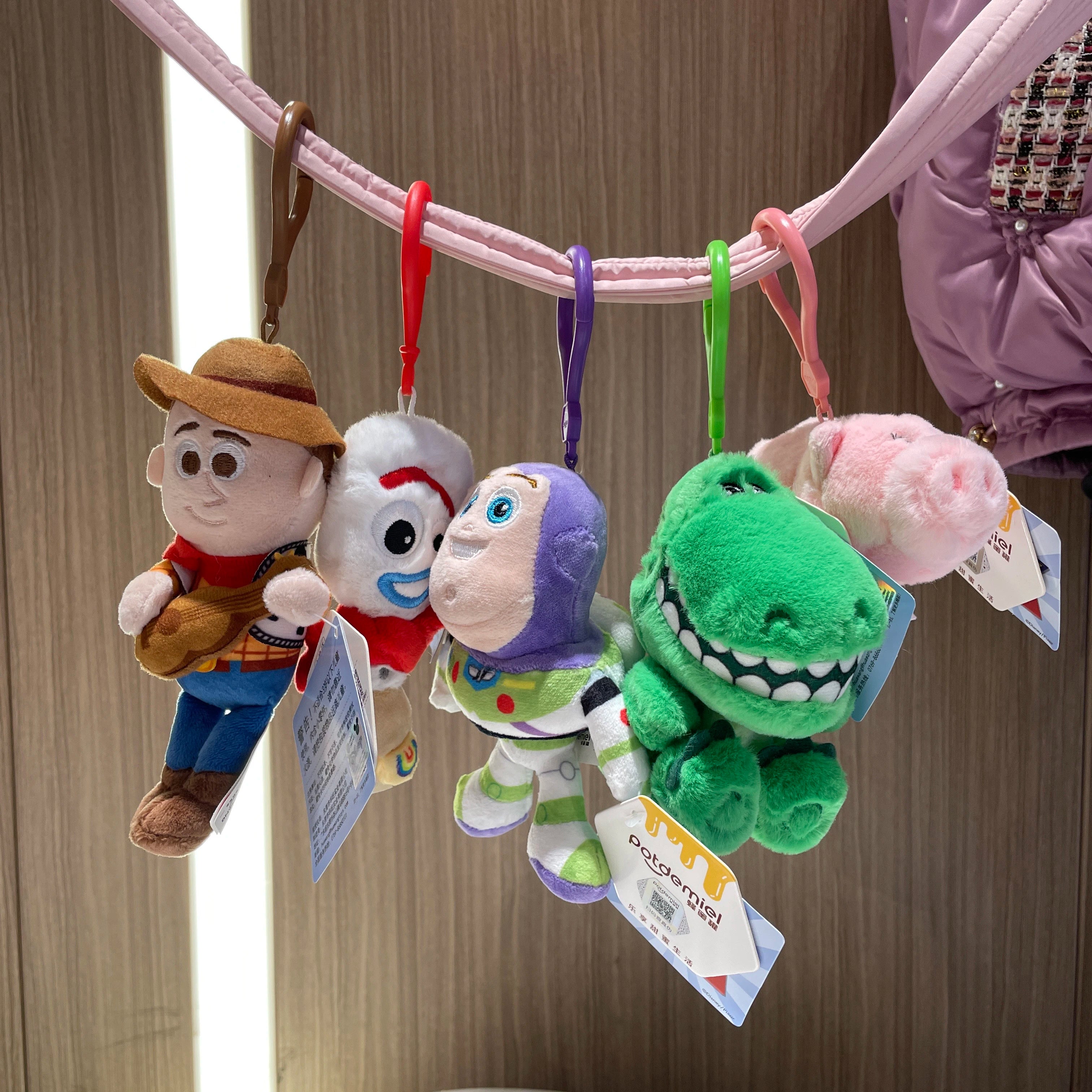 Disney Buzz Lightyear Plush Toys Fantasy Toy Story Pendant Bag Accessories Keychain Bag Car Pendant Valentine's Day Gift