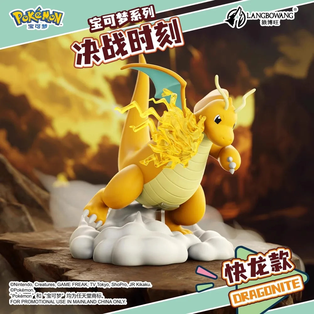 Pokemon Pikachu Psyduck Slowpoke Meowth Series Natural Wilderness Fun  Action Figure Model For Birthday Toys Gift