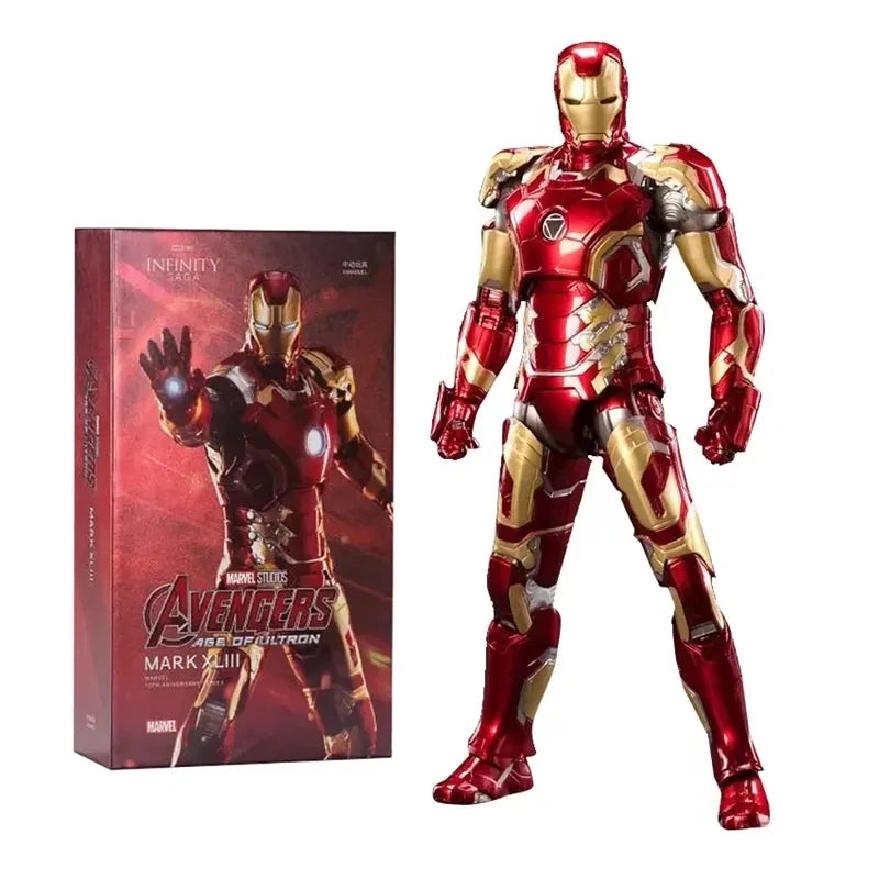 ZD Toys Iron Man Action Figure Iron Patriot MK1-7 MK17 MK33 MK85 MK30 War Machine Legends Avengers Tony Stark Collect Toy Gift