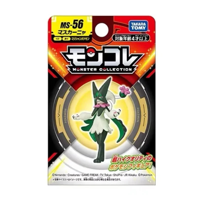 TOMY  Pokemon Figures Skeledirge Meowscarada Quaquaval Charcadet Pokémon Scarlet Violet Paldea Region Collection Gift