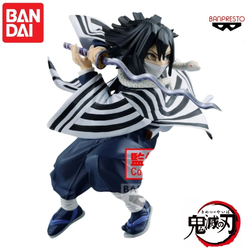 In Stock Original Bandai Banpresto Animation Peripherals Demon Slayer VIBRATION STARS Iguro Obanai Prizes Garage Kit Model