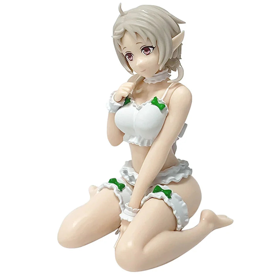 Anime 12cm Sylphiette lingerie Figure Mushoku Tensei Jobless Reincarnation Eris Boreas Greyrat/Roxy Action Figure Model Doll Gif