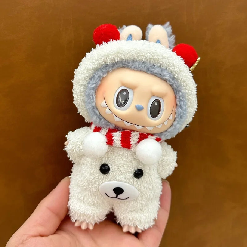 Labubu Baby Clothes 17cm Labubu Cloth Clothes Blind Box No Doll Skirt Set Cute Dress Changing Toys Cross border Wholesale