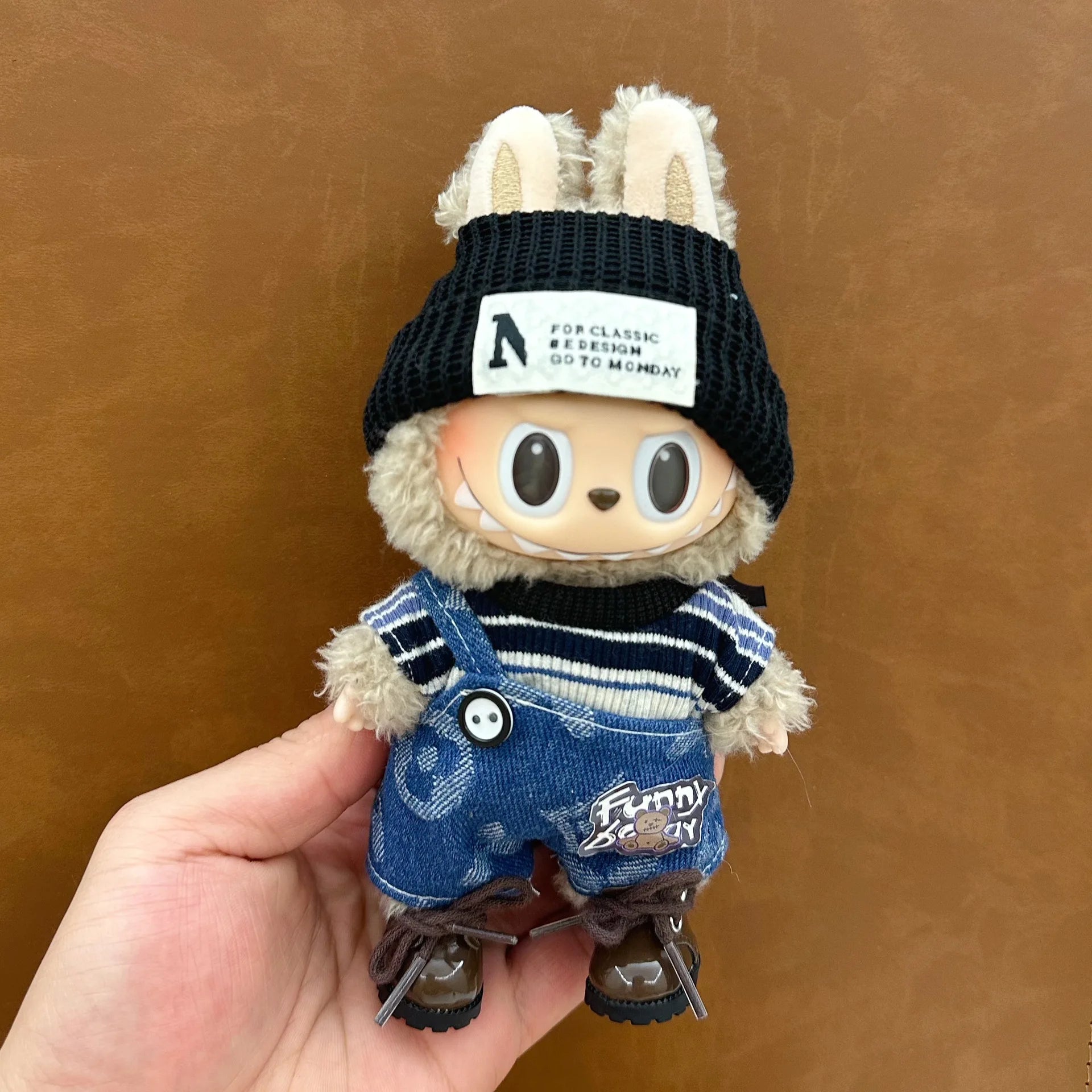 Labubu Baby Clothes 17cm Labubu Cloth Clothes Blind Box No Doll Skirt Set Cute Dress Changing Toys Cross border Wholesale
