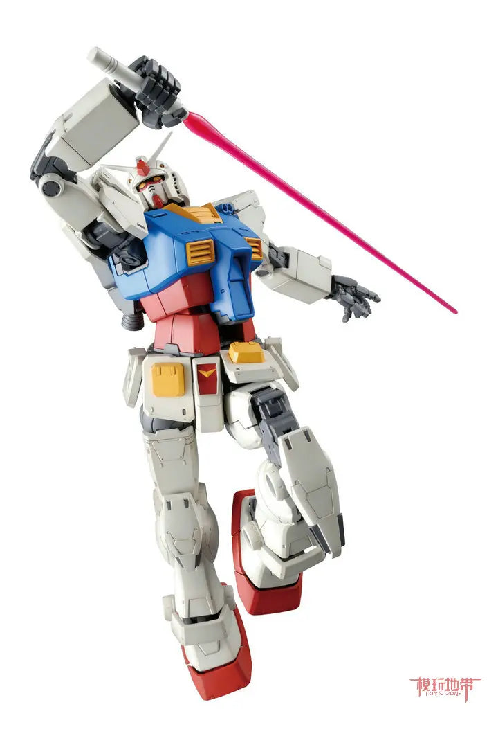 BANDAI Original MG 1/100 Model RX-78-2 GUNDAM THE ORIGIN VERSION Assemble Model Action Figures