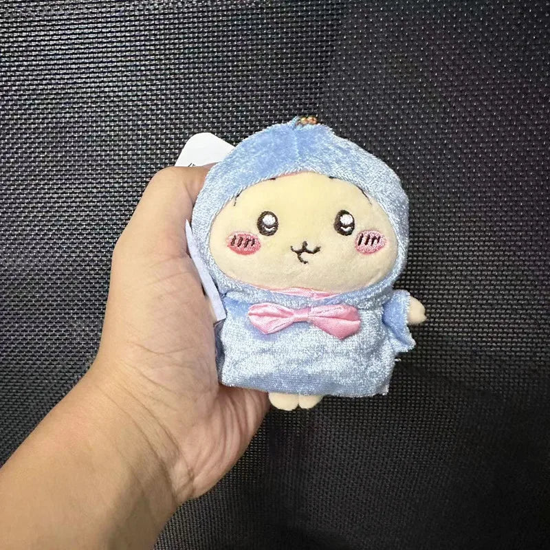 Cartoon Anime Chiikawa Plush Keychain Kawaii Cute Usagi Hachiware Cartoon Doll Pendant Accessories Bag Accessories Girls Gift