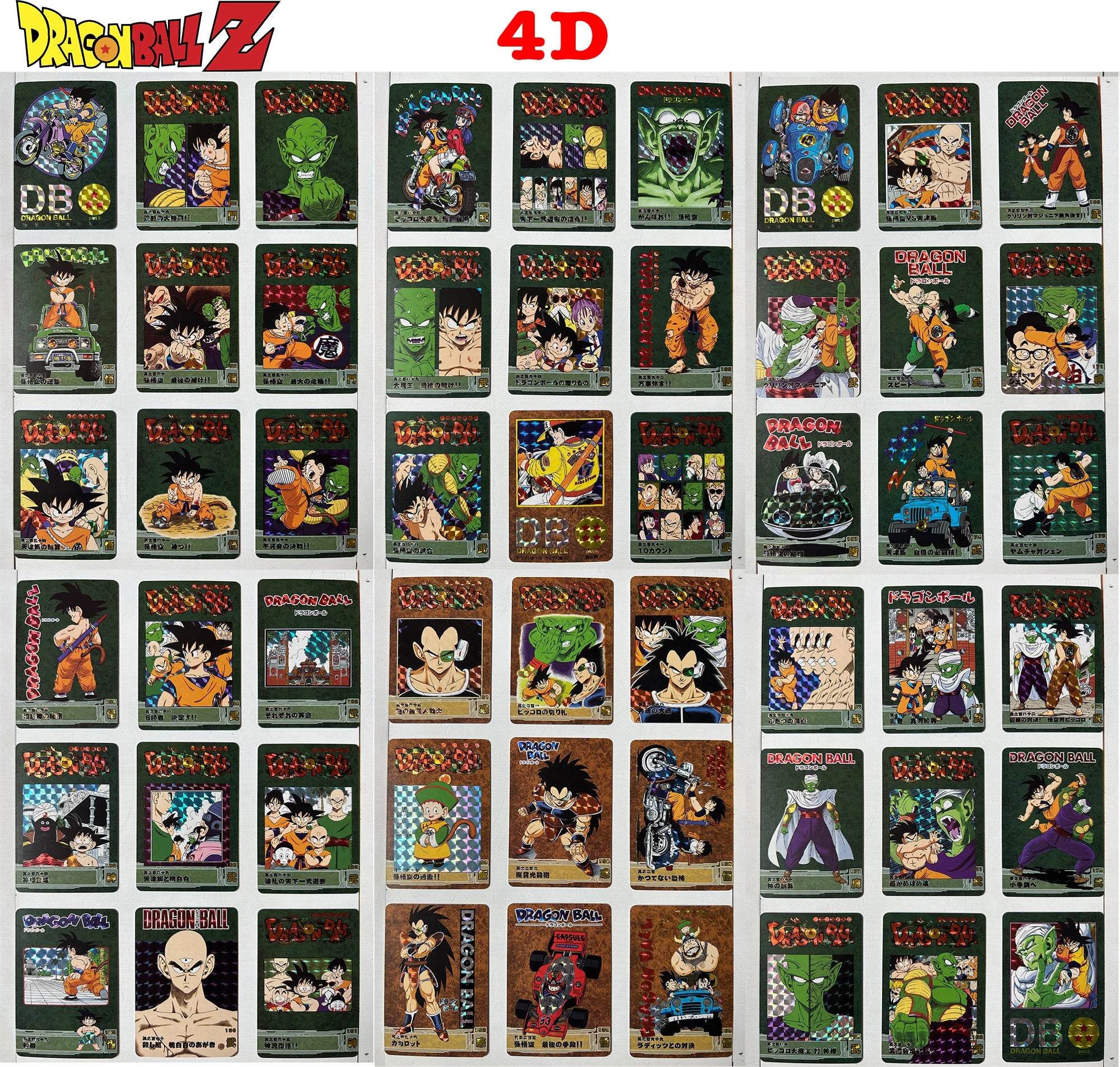 Anime Dragon Ball DIY ACG Tabletop Battle Game Laser Cards Android 18 Piccolo Toys for boys Collectible Cards Birthday Present