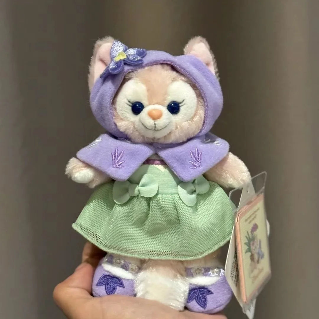 Disney Plush Toys Doll Keyring Keychain Stellalou Shelliemay Linabell Kawaii Bag Pendant Lovely Girl Heart Cute Gifts Hot