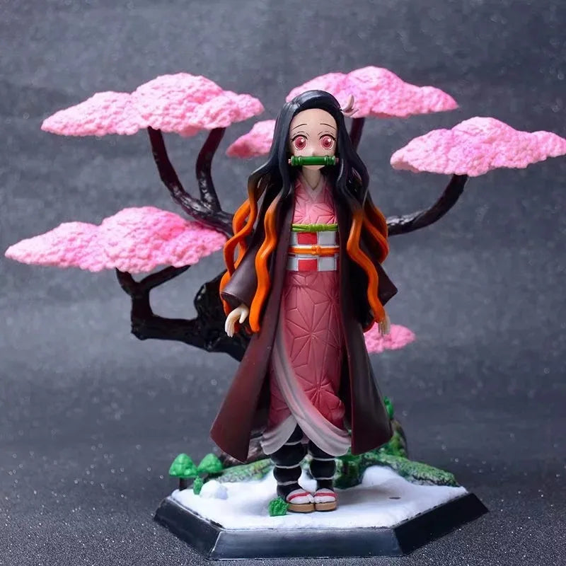 Demon Slayer Sakura Kimetsu No Yaiba Rengoku Kyoujurou  Tanjirou  Kamado Nezuko Kamado  Agatsuma Zenitsu Doll Toy Gift For Adult